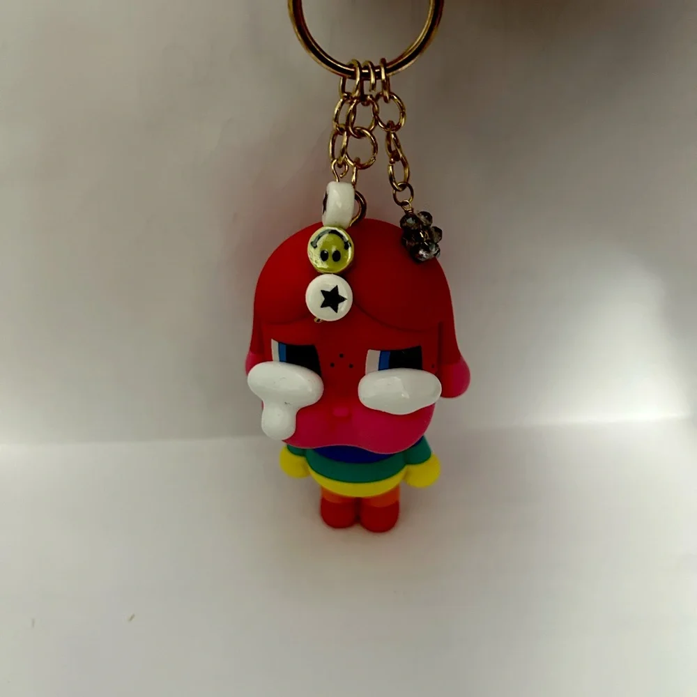 Cry Baby Crying Again Love is Love Key Chain - Picture 1 of 3